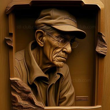 3D model Harry Anderson American artist (STL)